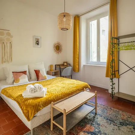 Le Convivial ~ Climatisation ~ Terrasse ~ Halles 나르본